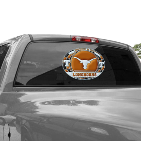 texas longhorns wincraft 11'' x 17'' stained glass decal sheet Texas Longhorns WinCraft 11'' x 17'' Stained Glass Decal Sheet