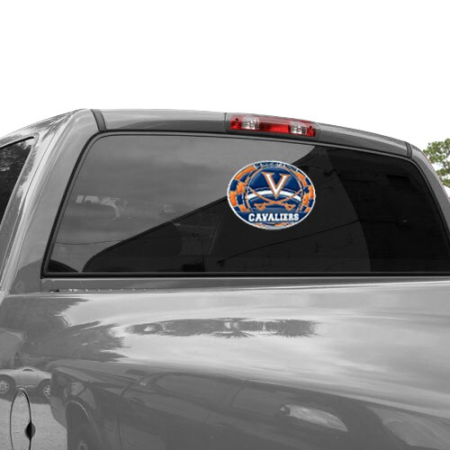 virginia cavaliers wincraft 11'' x 17'' stained glass decal sheet Virginia Cavaliers WinCraft 11'' x 17'' Stained Glass Decal Sheet