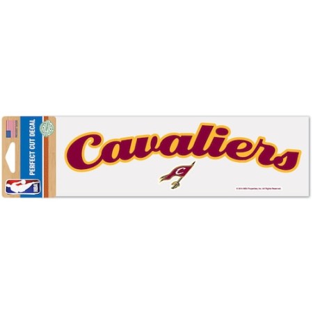 cleveland cavaliers wincraft 3" x 10" script perfect cut decal Cleveland Cavaliers WinCraft 3" x 10" Script Perfect Cut Decal