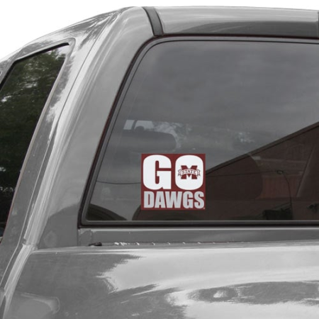 mississippi state bulldogs 5'' x 6'' go dawgs decal Mississippi State Bulldogs 5'' x 6'' Go Dawgs Decal