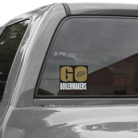 purdue boilermakers 5'' x 6'' go boilermakers decal Purdue Boilermakers 5'' x 6'' Go Boilermakers Decal