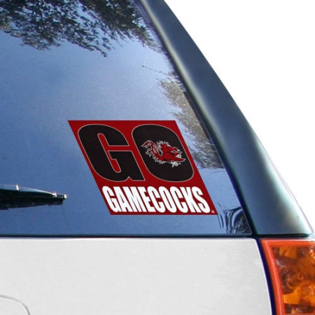 south carolina gamecocks 5'' x 6'' go gamecocks decal South Carolina Gamecocks 5'' x 6'' Go Gamecocks Decal