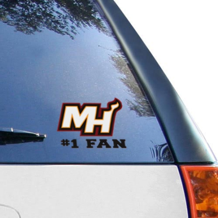 miami heat wincraft 3" x 4" multi-use decal Miami Heat WinCraft 3" x 4" Multi-Use Decal
