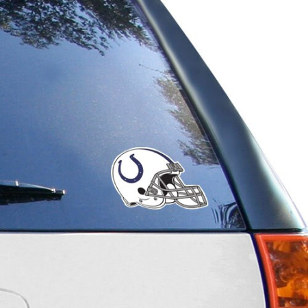 indianapolis colts 4.5'' x 6'' team helmet ultra decal cling Indianapolis Colts 4.5'' x 6'' Team Helmet Ultra Decal Cling