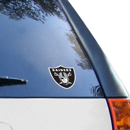 oakland raiders 4.5'' x 6'' team logo ultra decal cling Oakland Raiders 4.5'' x 6'' Team Logo Ultra Decal Cling