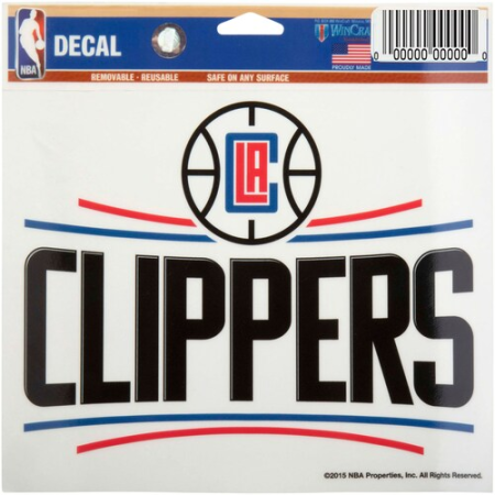 la clippers ultra decal LA Clippers Ultra Decal