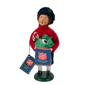 Image of Byers Choice - Salvation Army Boy Shopper
