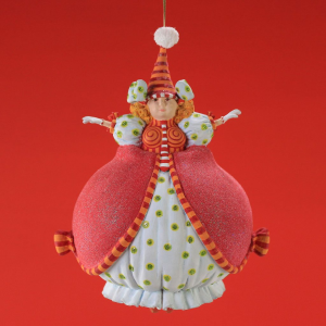 Image of MacKenzie-Childs Patience Brewster - Ginger Mother Ornament