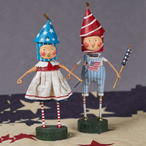 Image of Lori Mitchell - Lil' Firecrackers Figurine - Set of 2