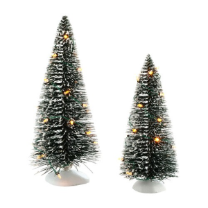 Image of Department 56 - Holiday Night Lit Sisals - Set of 2