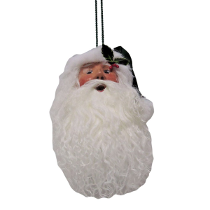 Image of Byers Choice - Santa Head Ornament