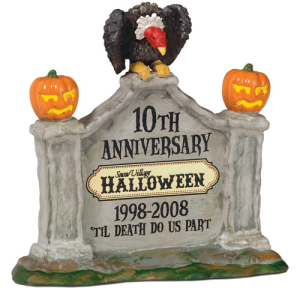 Image of Department 56 - Halloween 10th Anniversary Sign