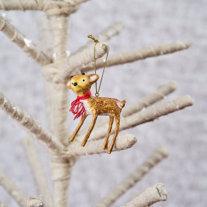 Image of Lori Mitchell - Baby Reindeer Ornaments Figurine - Set of 2