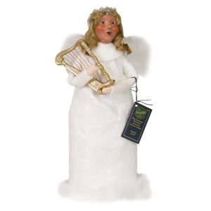 Image of Byers Choice - Angel Woman with Harp