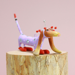 Image of MacKenzie-Childs Patience Brewster - Mini Chula Dachshund Ornament