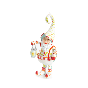 Image of MacKenzie-Childs Patience Brewster - Dash Away Santa's Elf Ornament