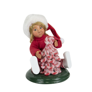 Image of Byers Choice - Toddler with Candy Tree
