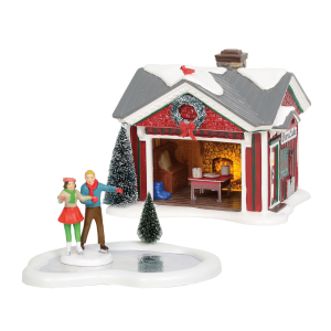 Image of Department 56 - Snow Village Holiday Skating Party