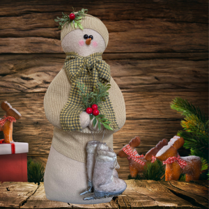 Image of Memories of Elaine - Tan Sweater with Skates