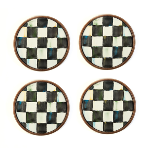 Image of MacKenzie-Childs - Courtly Check Coasters - Set of 4