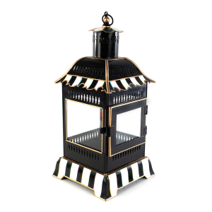 Image of MacKenzie-Childs - Courtly Stripe Candle Lantern - Small