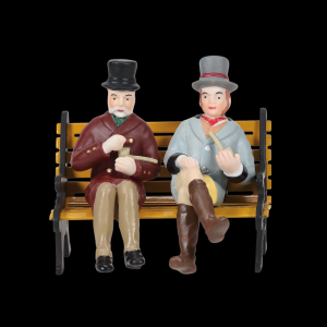 Image of Department 56 - A Relaxing Smoke in the Park