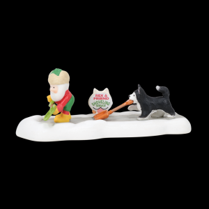 Image of Department 56 - Shoveling Budding For Hire