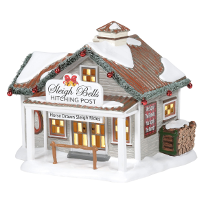 Image of Department 56 - Sleigh Bells Hitching Post