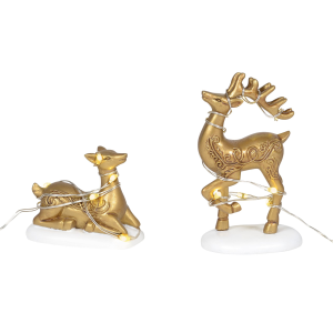 Image of Department 56 - Lit Deer Yard Decor