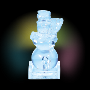 Image of Department 56 - Lit Ice Castle Snowman