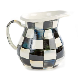 Image of MacKenzie-Childs - Courtly Check Enamel Creamer