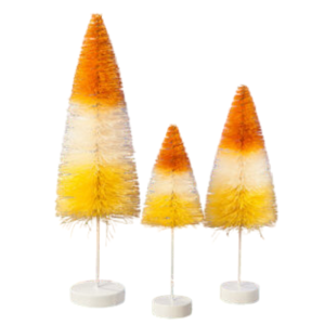 Image of Bethany Lowe - Candy Corn Forest - Set of 3 Trees