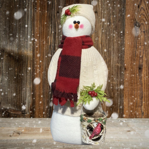 Image of Memories of Elaine - Cream Sweater with Tea Light Bucket