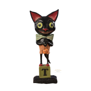 Image of Bethany Lowe - Smiley Black Cat