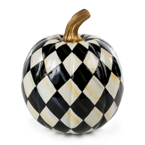 Image of MacKenzie-Childs - Courtly Harlequin Pumpkin - Small