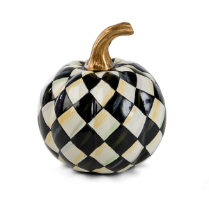 Image of MacKenzie-Childs - Courtly Harlequin Pumpkin - Mini