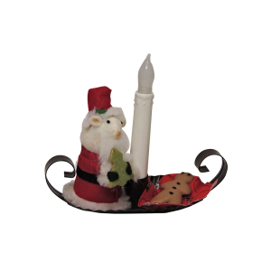 Image of Byers Choice - Santa Mouse with Cookie