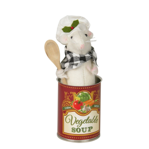 Image of Byers Choice - Mouse in Soup Can