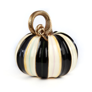 Image of MacKenzie-Childs - Elegant Stripe Pumpkin - Large