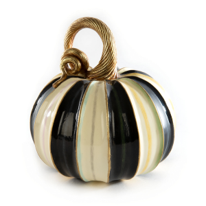Image of MacKenzie-Childs - Elegant Stripe Pumpkin - Small