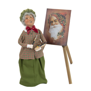 Image of Byers Choice - Mrs. Claus Painting