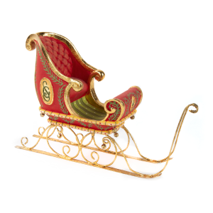 Image of MacKenzie-Childs Patience Brewster - Dash Away Sleigh Ornament