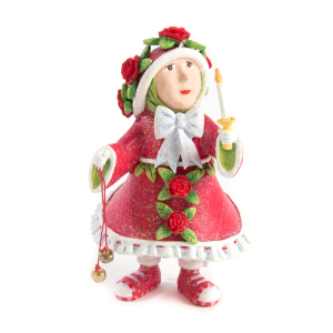 Image of MacKenzie-Childs Patience Brewster - Dash Away Donna's Elf Ornament