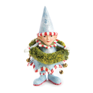 Image of MacKenzie-Childs Patience Brewster - Dash Away Dasher's Elf Ornament