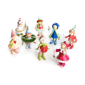Image of Patience Brewster - Dash Away Elves Mini Ornaments Set