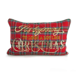 Image of MacKenzie-Childs - Beginning to Look Lumbar Pillow