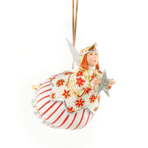 Image of MacKenzie-Childs Patience Brewster - Celestial Paradise Angel Ornament