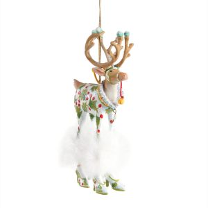 Image of MacKenzie-Childs Patience Brewster - Dash Away Vixen Ornament