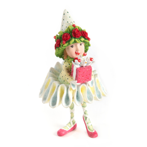 Image of MacKenzie-Childs Patience Brewster - Dash Away Dancer's Elf Ornament