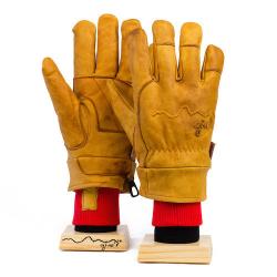 4-Season Hand-Branded Leather Gloves by Give'r